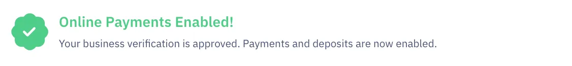 Payment Banner